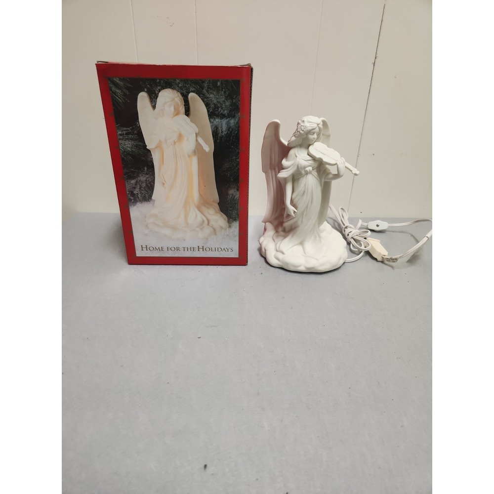 Home For The Holidays Porcelin Angel Night Light
